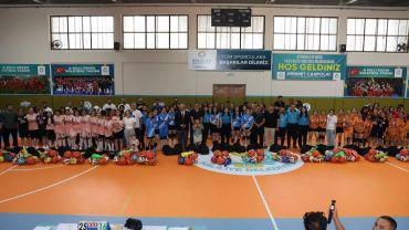 Genç Sporcular Haliliye’de Voleybol Coşkusu Yaşadı
