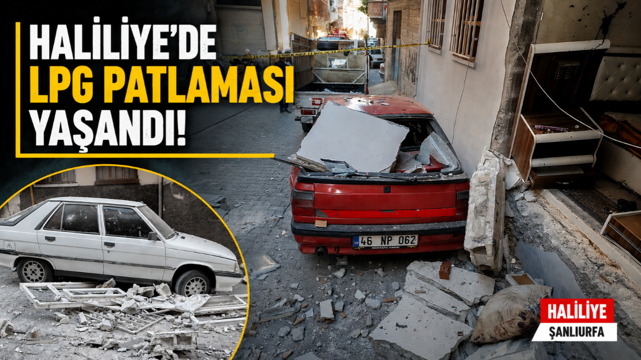 Haliliye’de Apartmanda Patlama: Bir Kişi Yaralandı