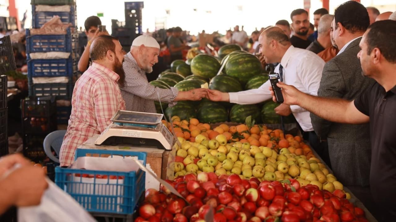 Karaköprü Akbayır Semt Pazarı Hizmete Açıldı
