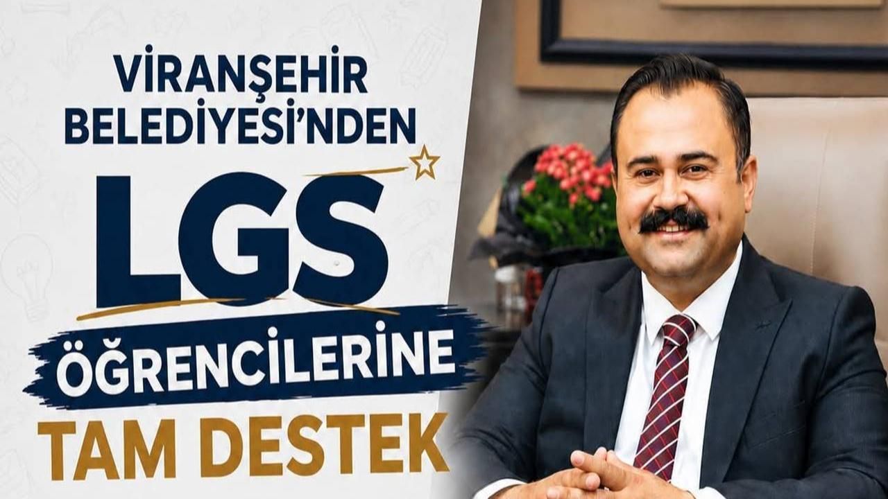 Viranşehir Belediyesi'nden Lgs Öğrencilerine Tam Destek