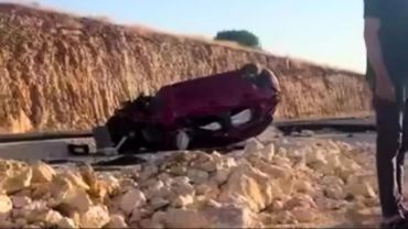 Suruç Karayolunda Otomobil Takla Attı: Sürücü Yaralandı